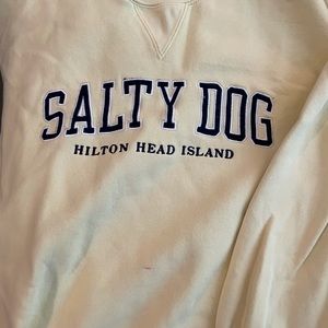 Yellow salty dog sweatshirt